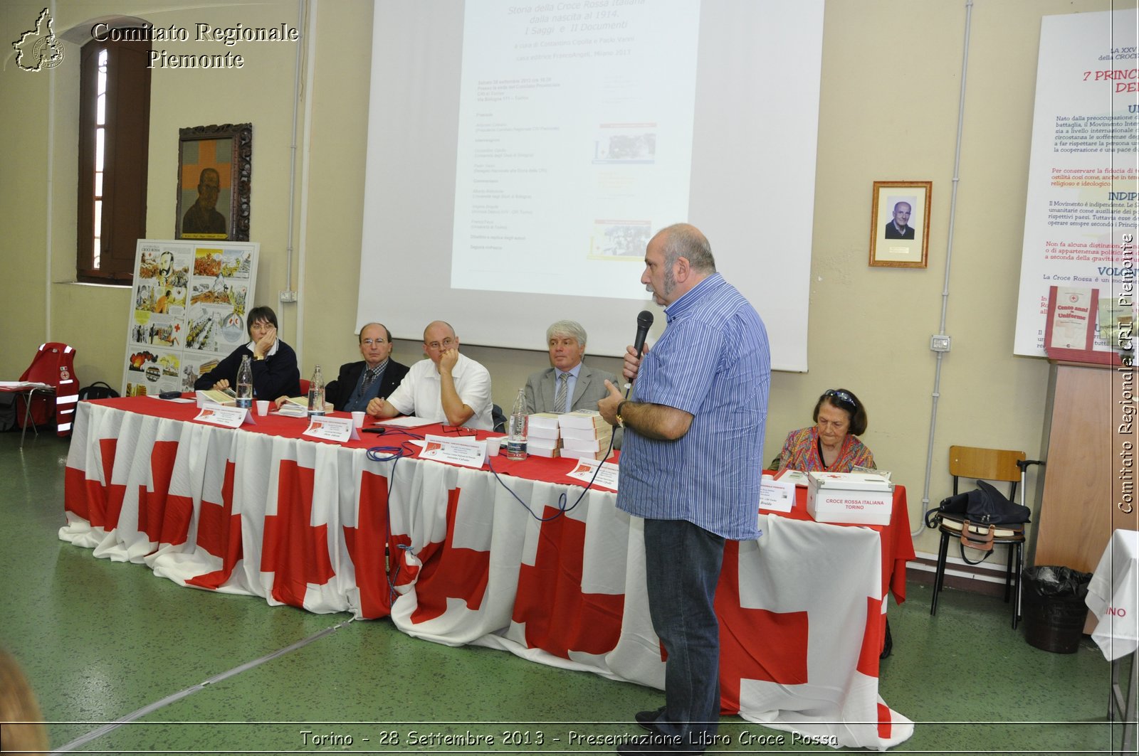 Torino - 28 Settembre 2013 - Presentazione Libro Croce Rossa - Croce Rossa Italiana - Comitato Regionale del Piemonte