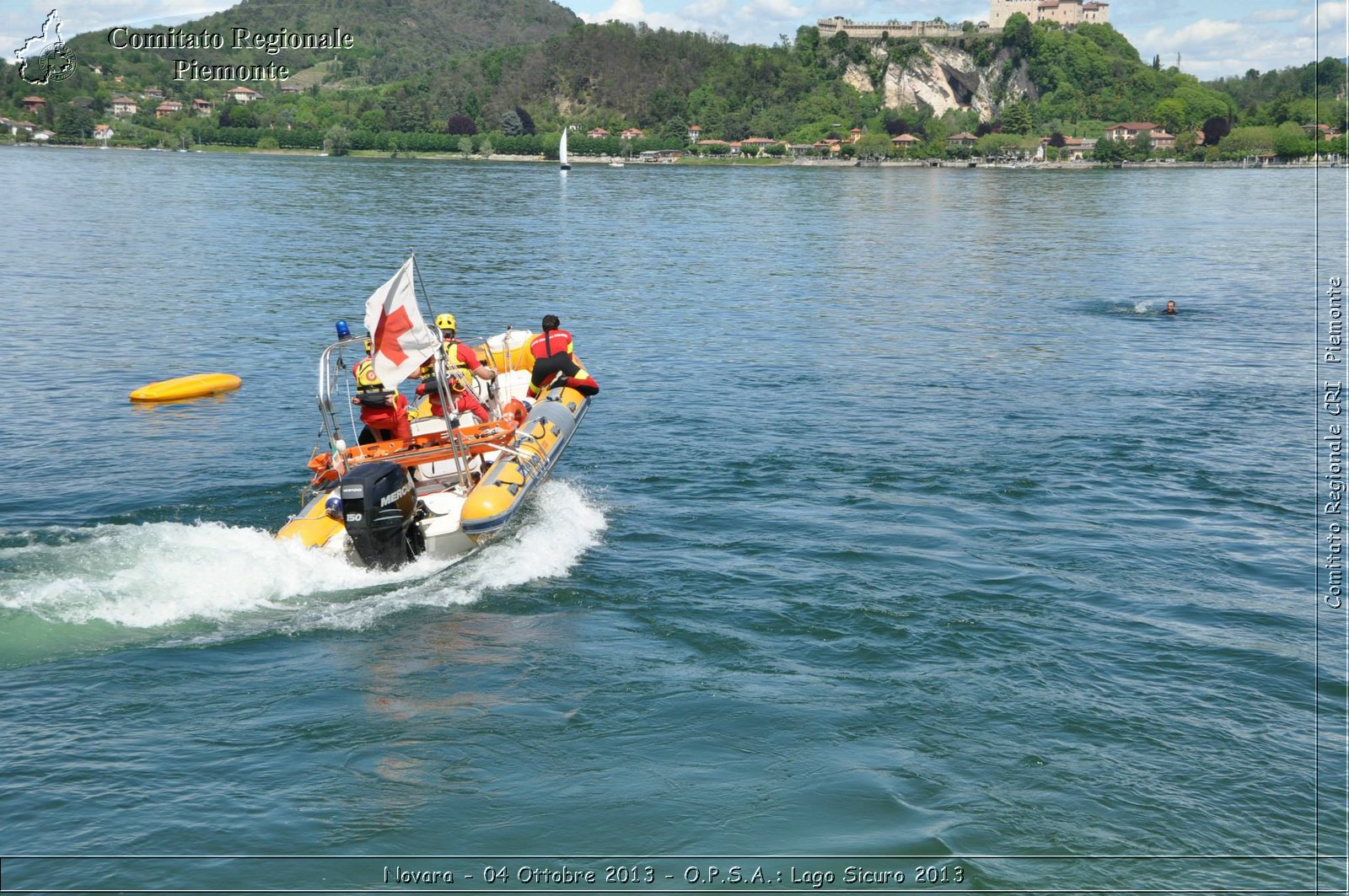 Novara - 04 Ottobre 2013 - O.P.S.A. : Lago Sicuro 2013 - Croce Rossa Italiana - Comitato Regionale del Piemonte