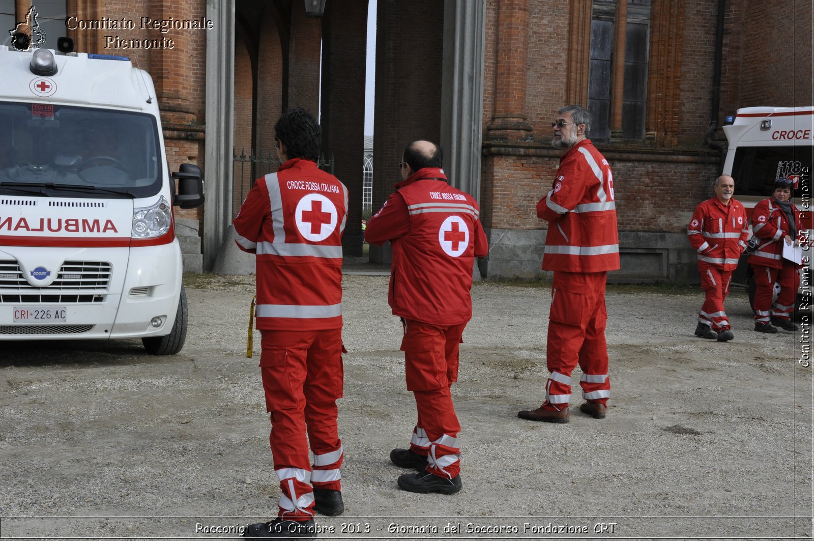 Racconigi - 10 Ottobre 2013 - Giornata del Soccorso Fondazione CRT - Croce Rossa Italiana - Comitato Regionale del Piemonte