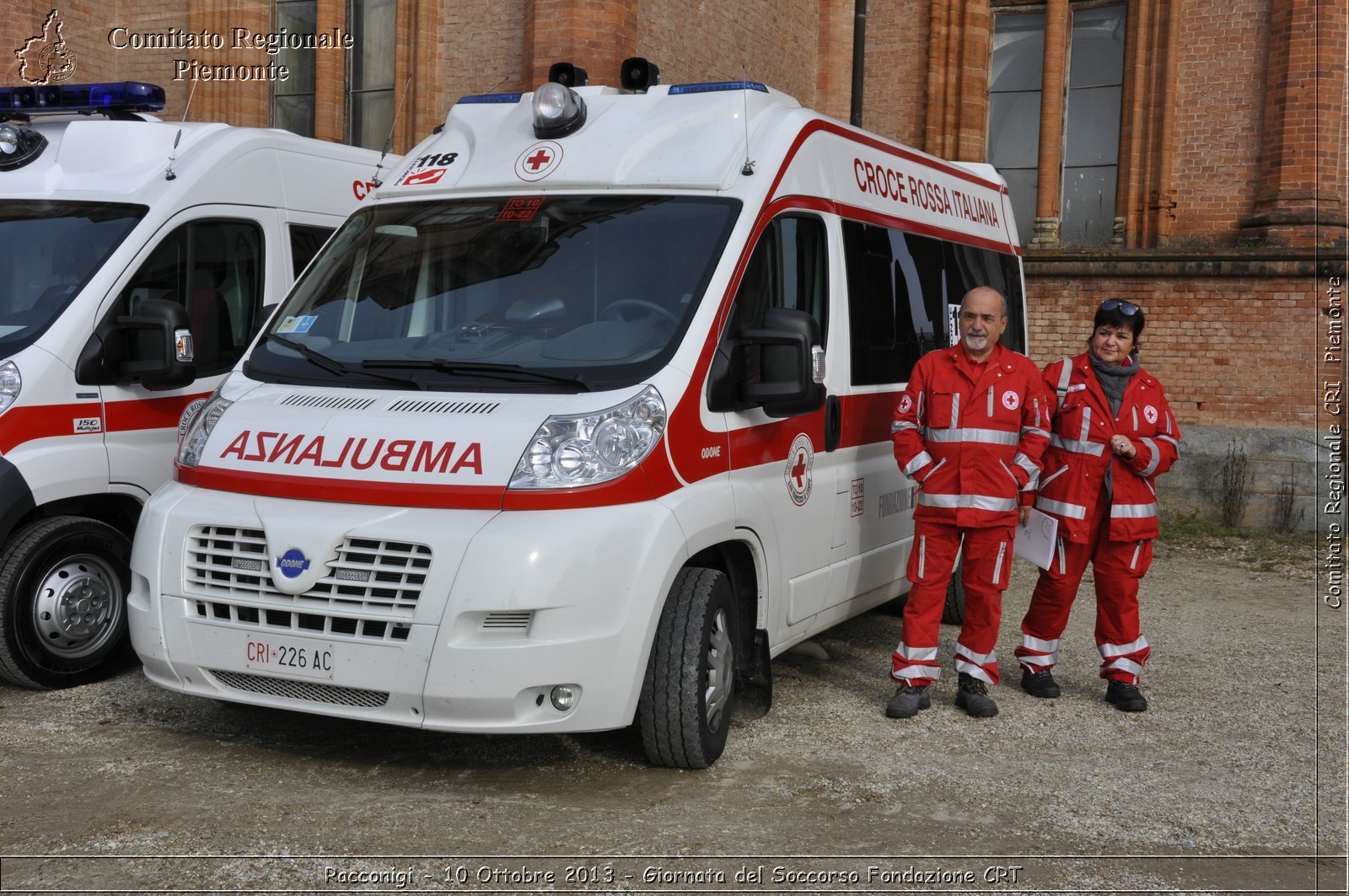 Racconigi - 10 Ottobre 2013 - Giornata del Soccorso Fondazione CRT - Croce Rossa Italiana - Comitato Regionale del Piemonte