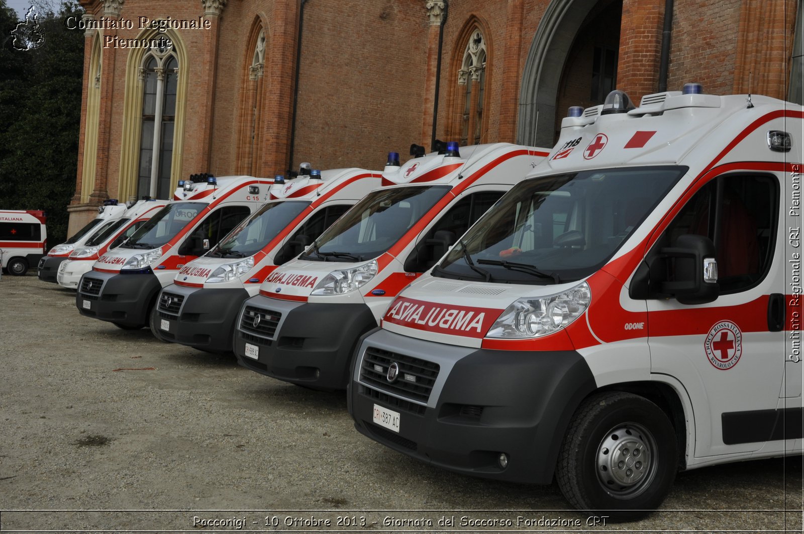 Racconigi - 10 Ottobre 2013 - Giornata del Soccorso Fondazione CRT - Croce Rossa Italiana - Comitato Regionale del Piemonte