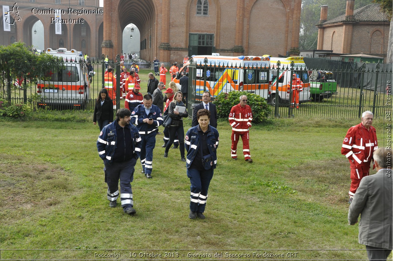 Racconigi - 10 Ottobre 2013 - Giornata del Soccorso Fondazione CRT - Croce Rossa Italiana - Comitato Regionale del Piemonte