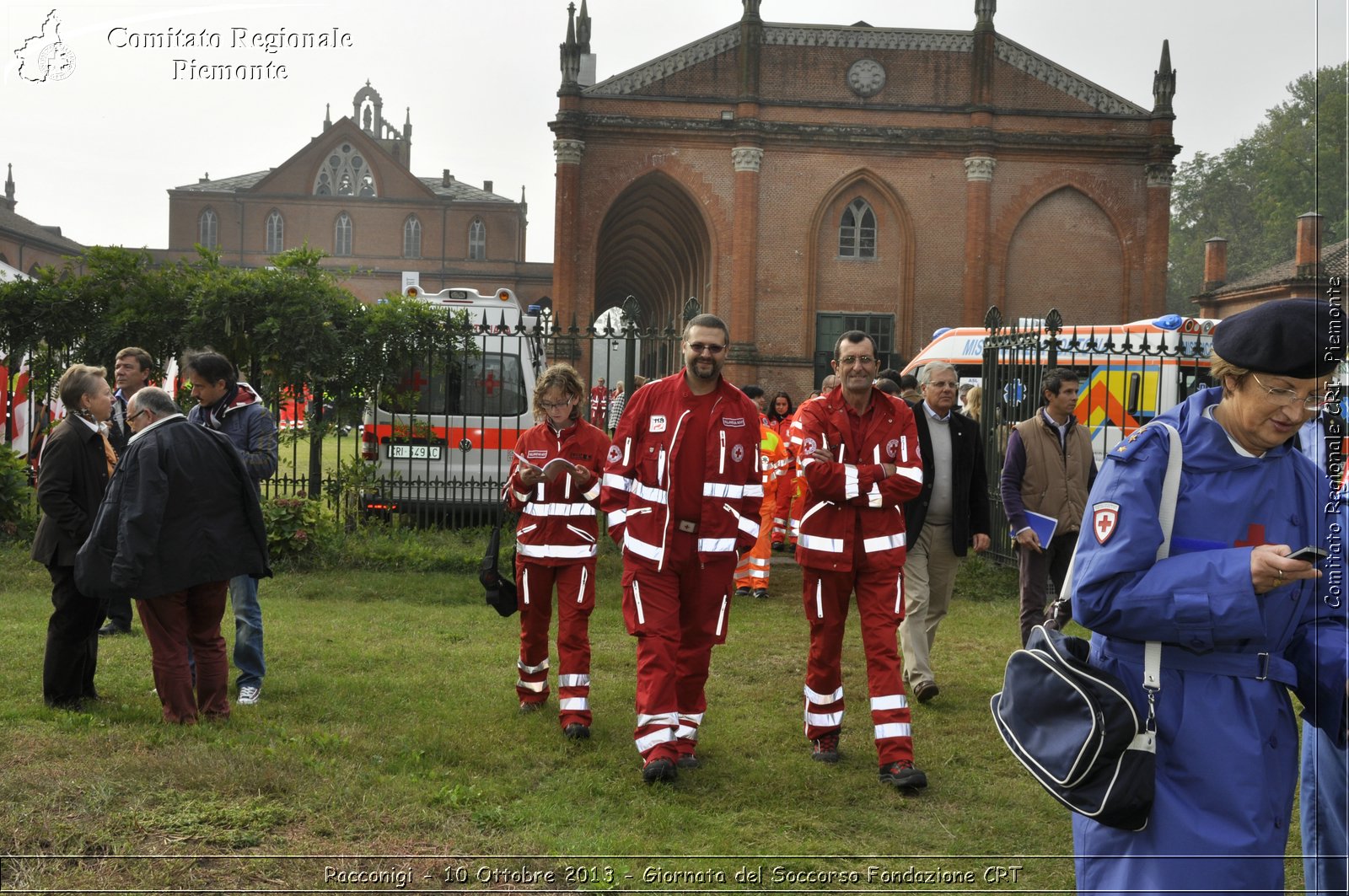 Racconigi - 10 Ottobre 2013 - Giornata del Soccorso Fondazione CRT - Croce Rossa Italiana - Comitato Regionale del Piemonte