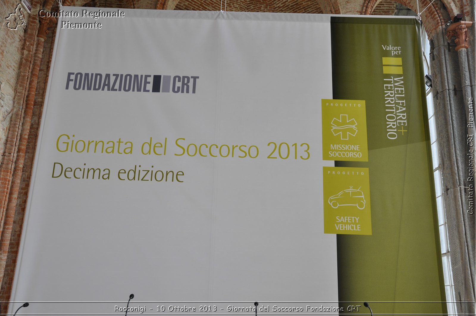 Racconigi - 10 Ottobre 2013 - Giornata del Soccorso Fondazione CRT - Croce Rossa Italiana - Comitato Regionale del Piemonte