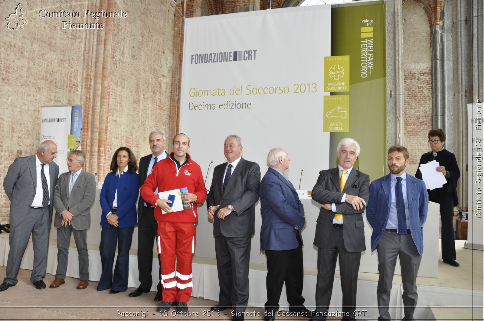 Racconigi - 10 Ottobre 2013 - Giornata del Soccorso Fondazione CRT - Croce Rossa Italiana - Comitato Regionale del Piemonte