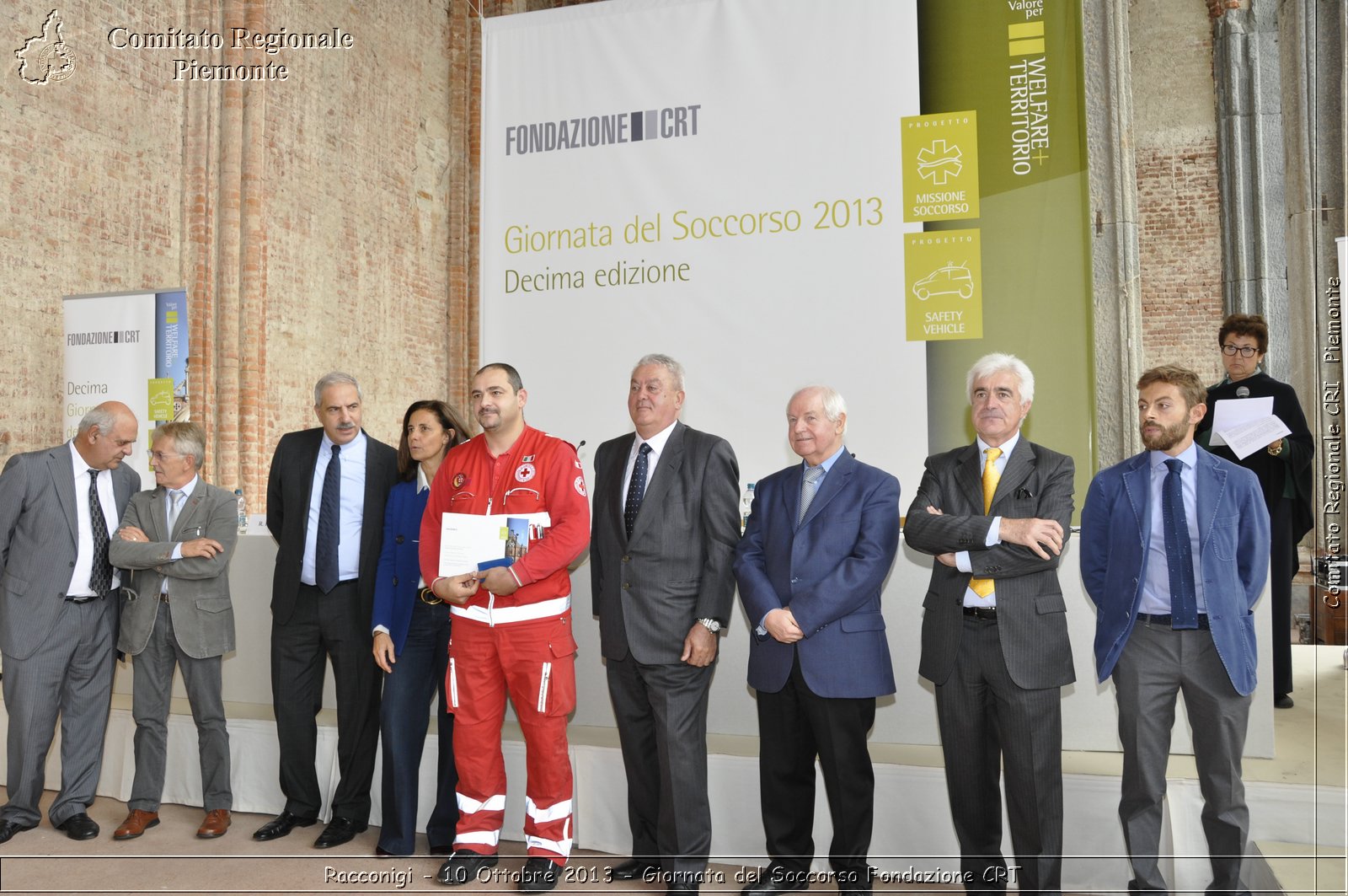 Racconigi - 10 Ottobre 2013 - Giornata del Soccorso Fondazione CRT - Croce Rossa Italiana - Comitato Regionale del Piemonte