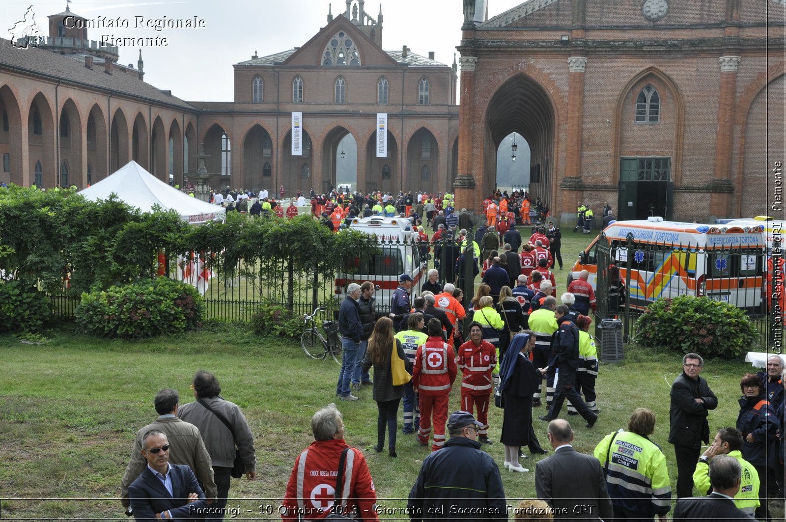 Racconigi - 10 Ottobre 2013 - Giornata del Soccorso Fondazione CRT - Croce Rossa Italiana - Comitato Regionale del Piemonte