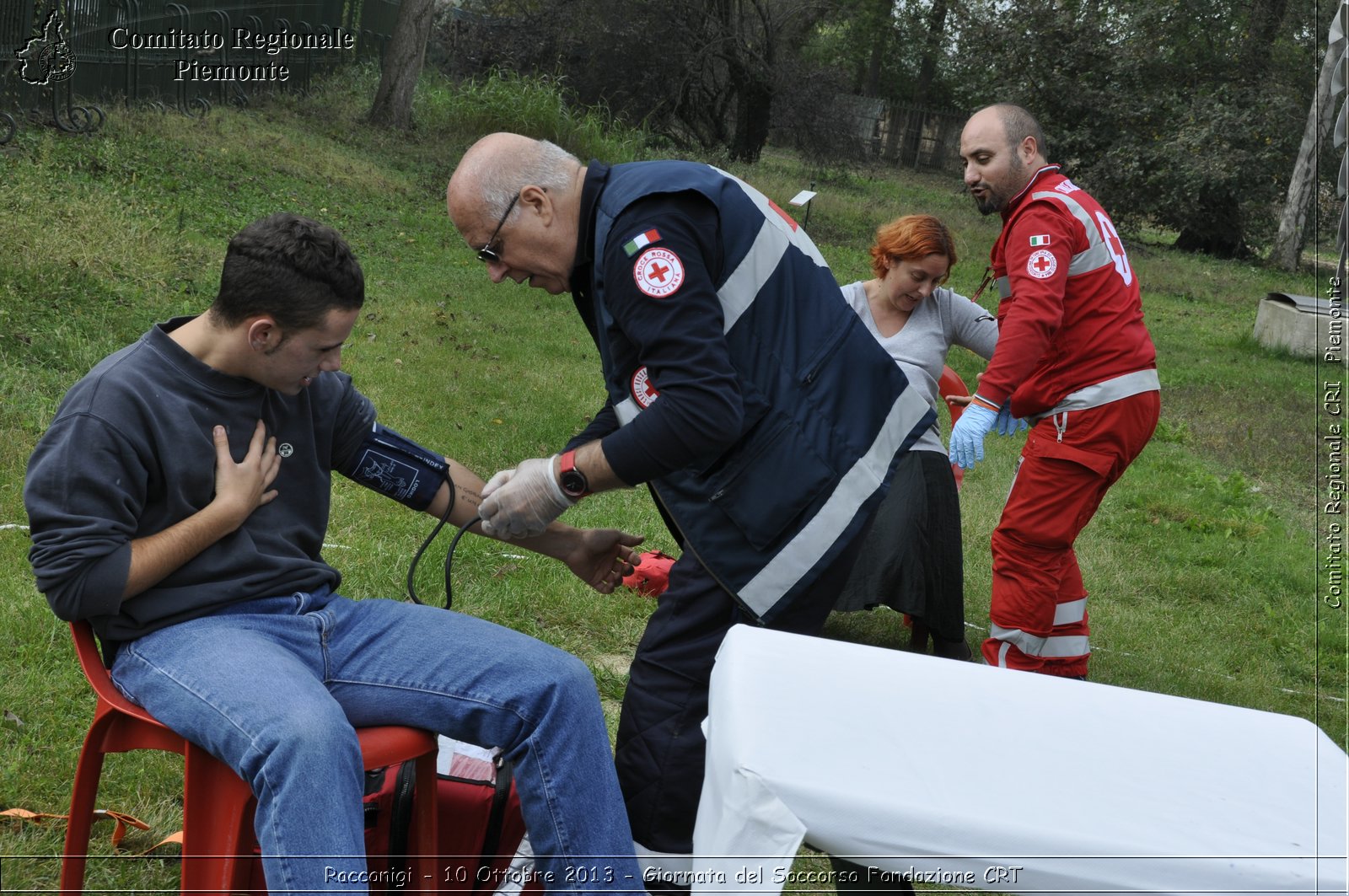 Racconigi - 10 Ottobre 2013 - Giornata del Soccorso Fondazione CRT - Croce Rossa Italiana - Comitato Regionale del Piemonte