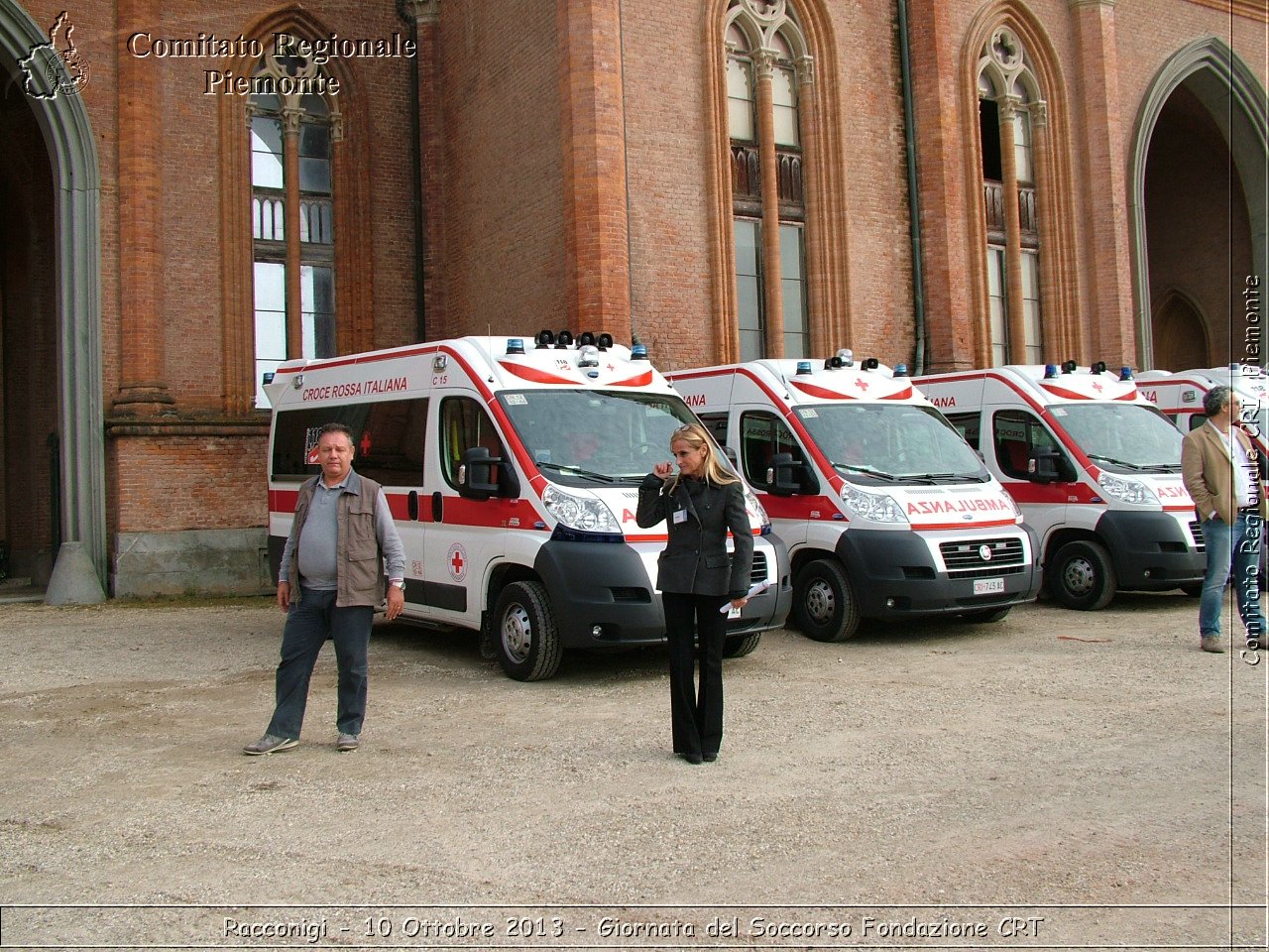 Racconigi - 10 Ottobre 2013 - Giornata del Soccorso Fondazione CRT - Croce Rossa Italiana - Comitato Regionale del Piemonte