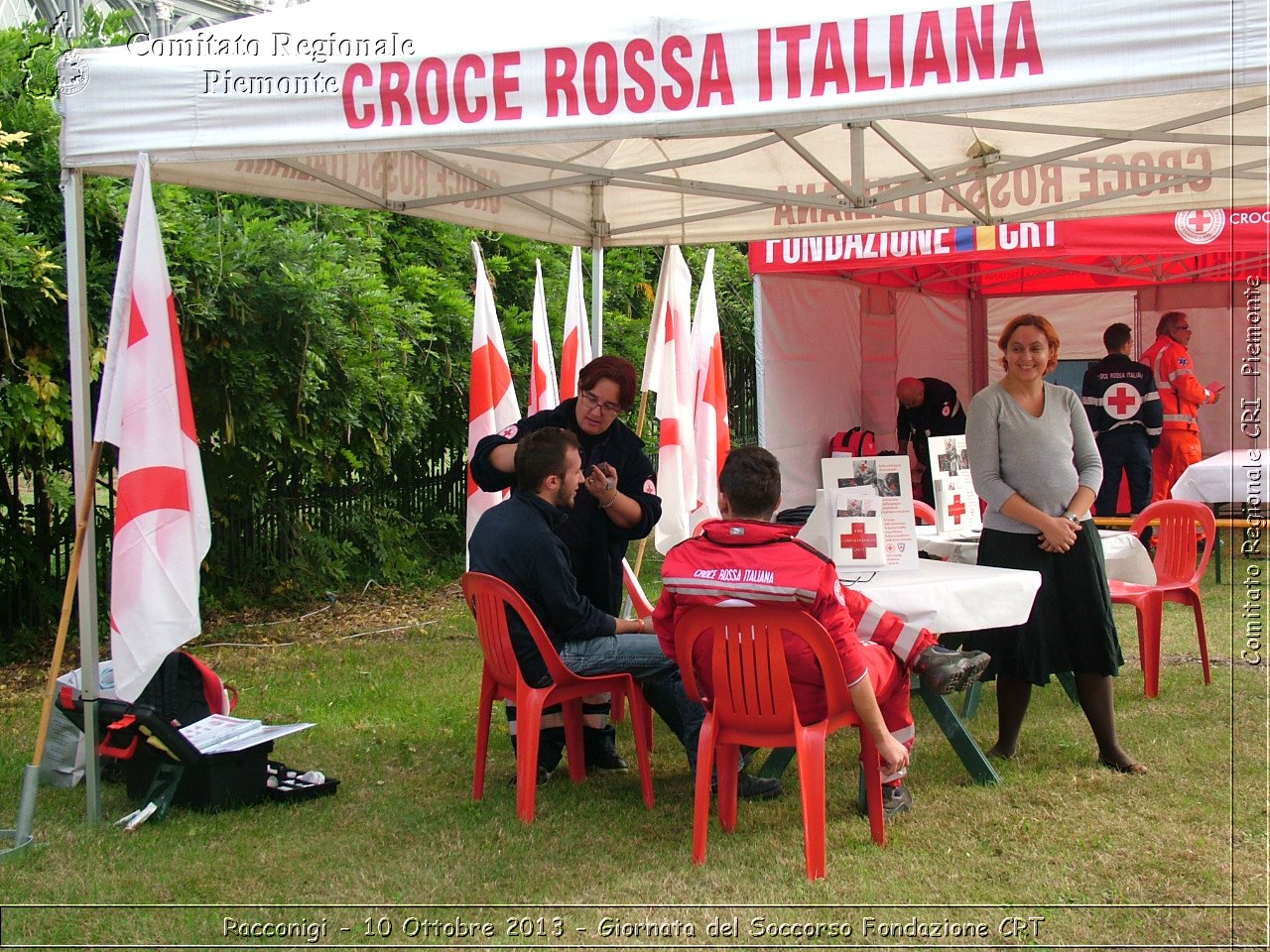 Racconigi - 10 Ottobre 2013 - Giornata del Soccorso Fondazione CRT - Croce Rossa Italiana - Comitato Regionale del Piemonte