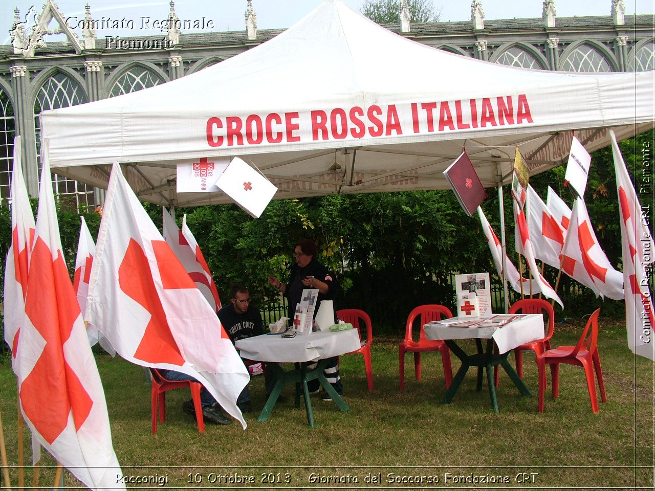 Racconigi - 10 Ottobre 2013 - Giornata del Soccorso Fondazione CRT - Croce Rossa Italiana - Comitato Regionale del Piemonte