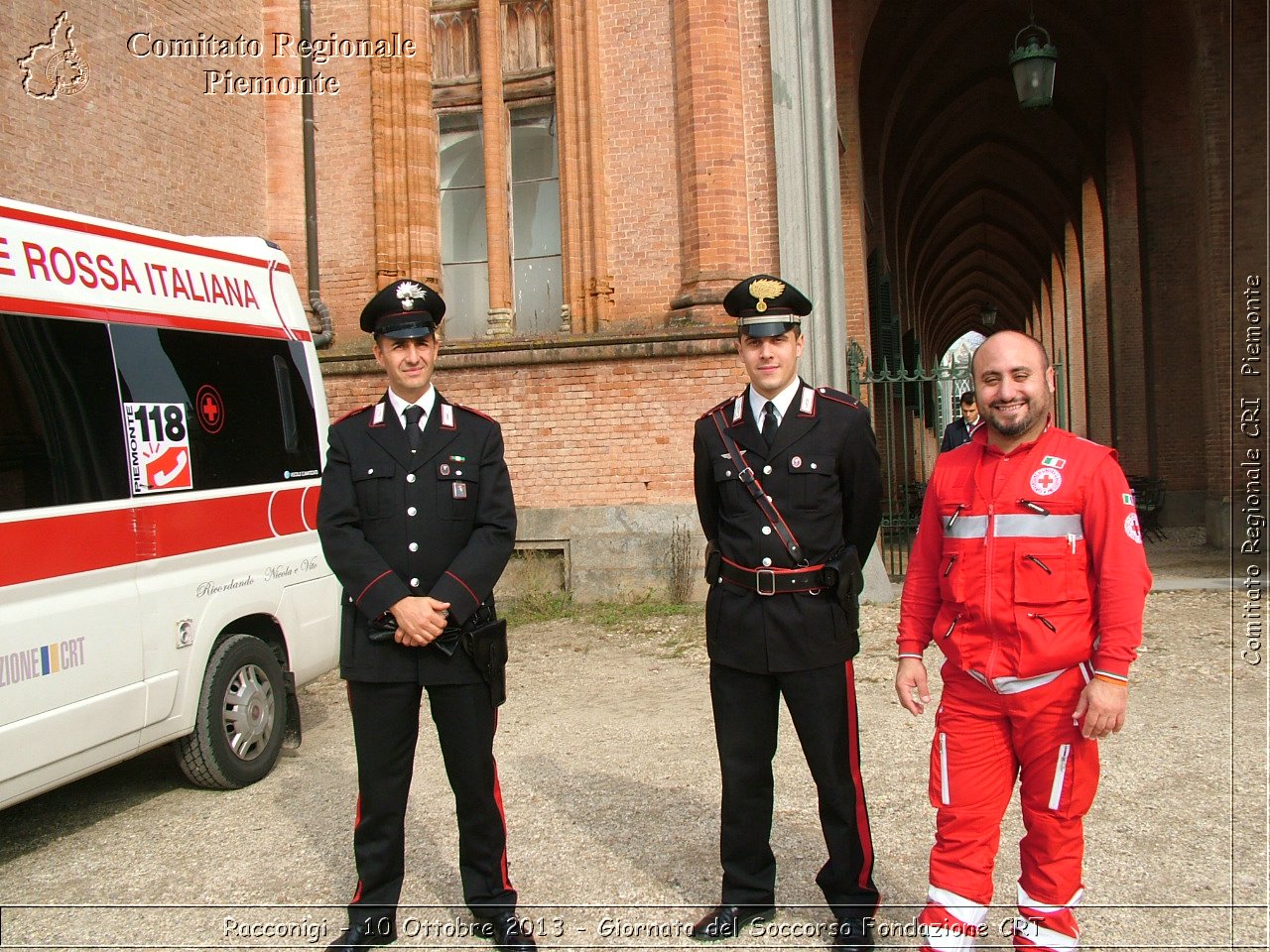 Racconigi - 10 Ottobre 2013 - Giornata del Soccorso Fondazione CRT - Croce Rossa Italiana - Comitato Regionale del Piemonte