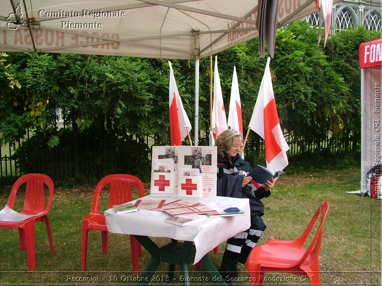 Racconigi - 10 Ottobre 2013 - Giornata del Soccorso Fondazione CRT - Croce Rossa Italiana - Comitato Regionale del Piemonte