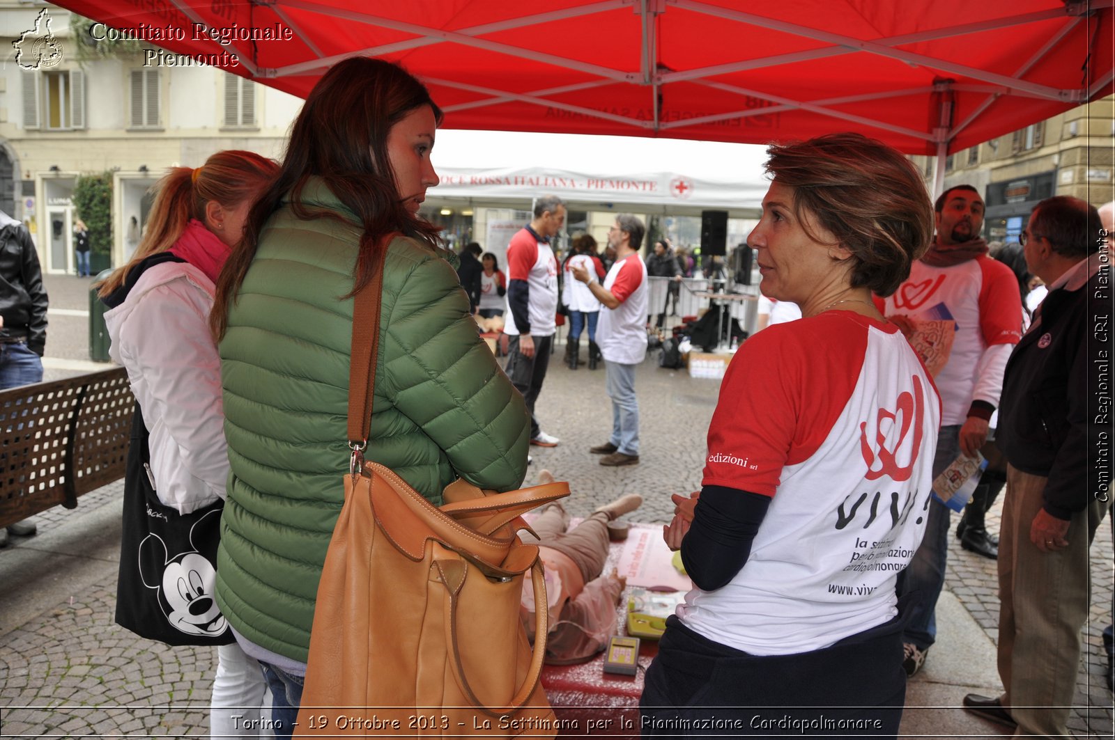 Torino - 19 Ottobre 2013 - La Settimana per la Rianimazione Cardiopolmonare - Croce Rossa Italiana - Comitato Regionale del Piemonte