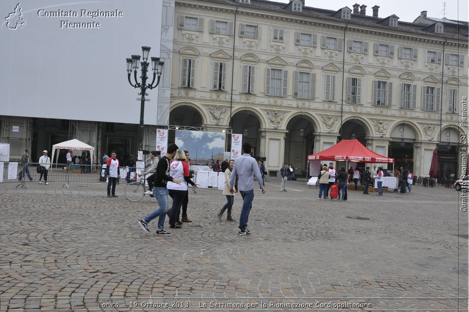 Torino - 19 Ottobre 2013 - La Settimana per la Rianimazione Cardiopolmonare - Croce Rossa Italiana - Comitato Regionale del Piemonte