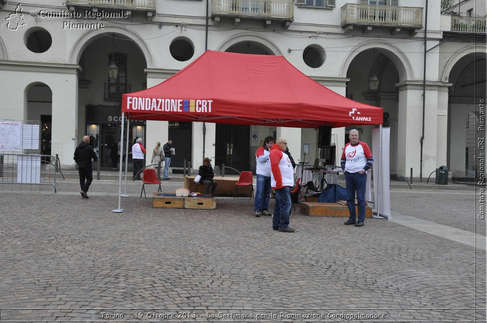 Torino - 19 Ottobre 2013 - La Settimana per la Rianimazione Cardiopolmonare - Croce Rossa Italiana - Comitato Regionale del Piemonte