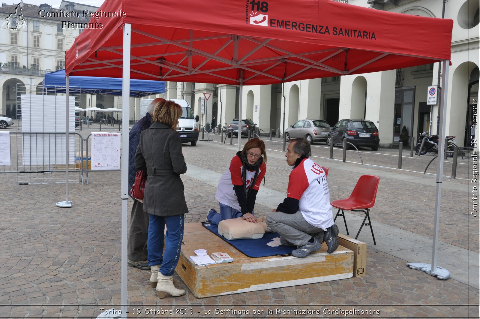 Torino - 19 Ottobre 2013 - La Settimana per la Rianimazione Cardiopolmonare - Croce Rossa Italiana - Comitato Regionale del Piemonte