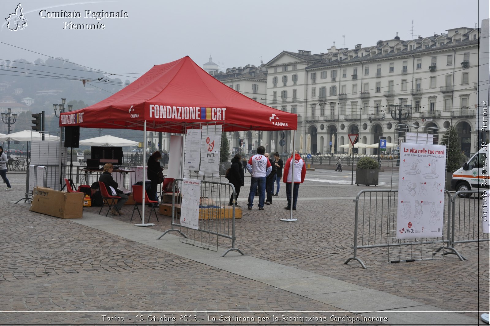 Torino - 19 Ottobre 2013 - La Settimana per la Rianimazione Cardiopolmonare - Croce Rossa Italiana - Comitato Regionale del Piemonte