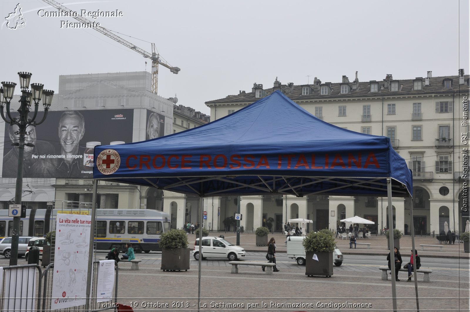 Torino - 19 Ottobre 2013 - La Settimana per la Rianimazione Cardiopolmonare - Croce Rossa Italiana - Comitato Regionale del Piemonte