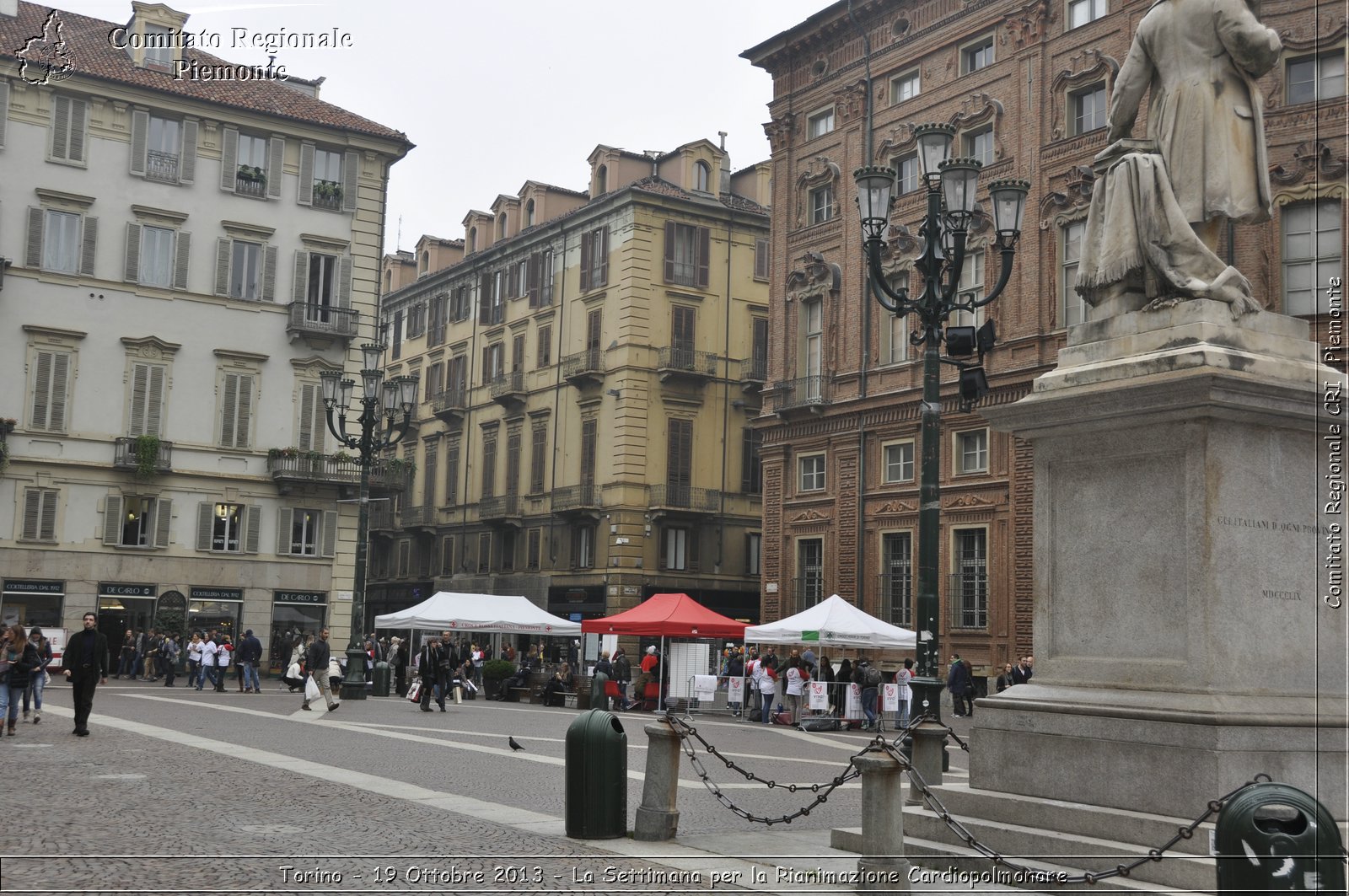 Torino - 19 Ottobre 2013 - La Settimana per la Rianimazione Cardiopolmonare - Croce Rossa Italiana - Comitato Regionale del Piemonte