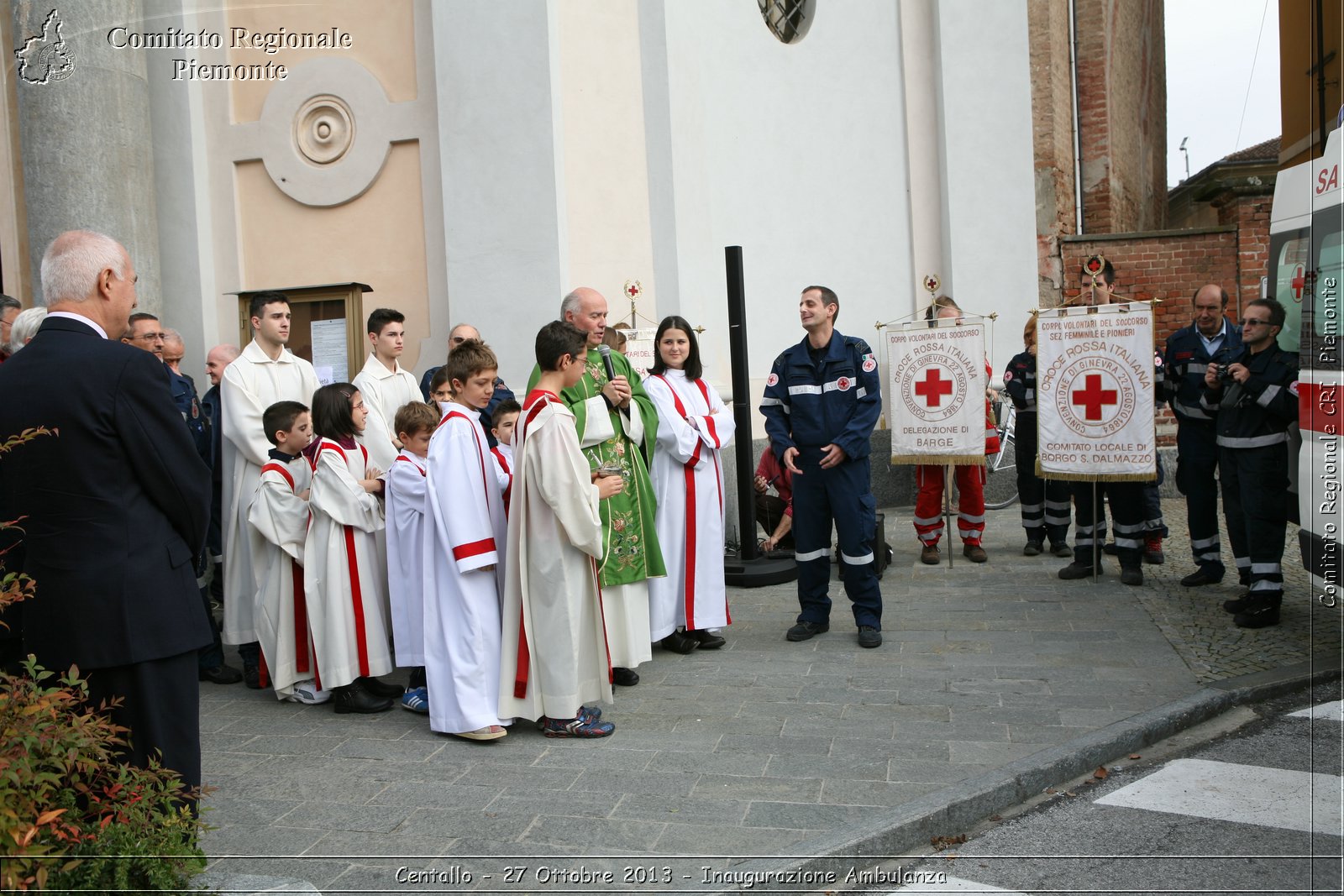 Centallo - 27 Ottobre 2013 - Inaugurazione Ambulanza - Comitato Regionale del Piemonte