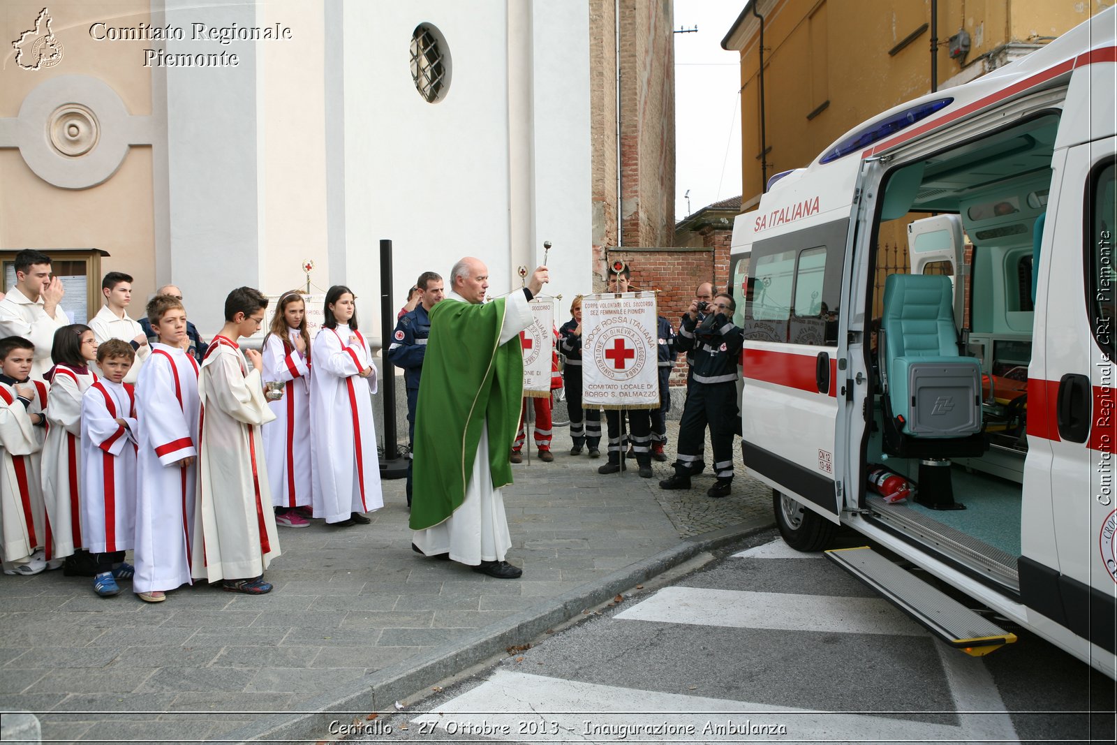 Centallo - 27 Ottobre 2013 - Inaugurazione Ambulanza - Comitato Regionale del Piemonte