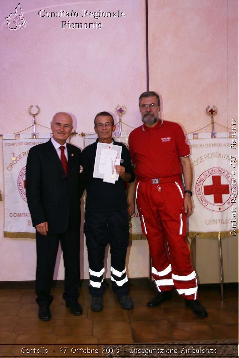 Centallo - 27 Ottobre 2013 - Inaugurazione Ambulanza - Comitato Regionale del Piemonte