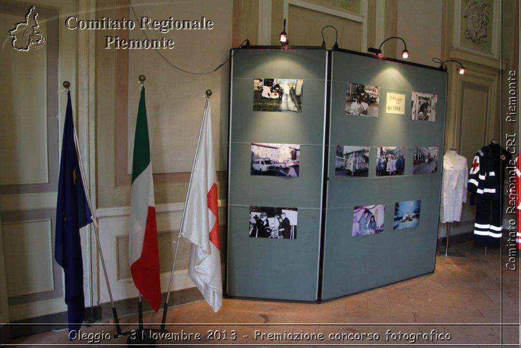 Oleggio - 3 Novembre 2013 - Premiazione concorso fotografico - Comitato Regionale del Piemonte