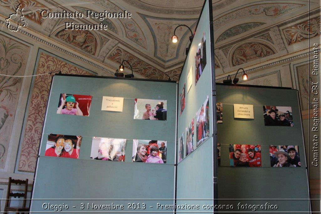 Oleggio - 3 Novembre 2013 - Premiazione concorso fotografico - Comitato Regionale del Piemonte