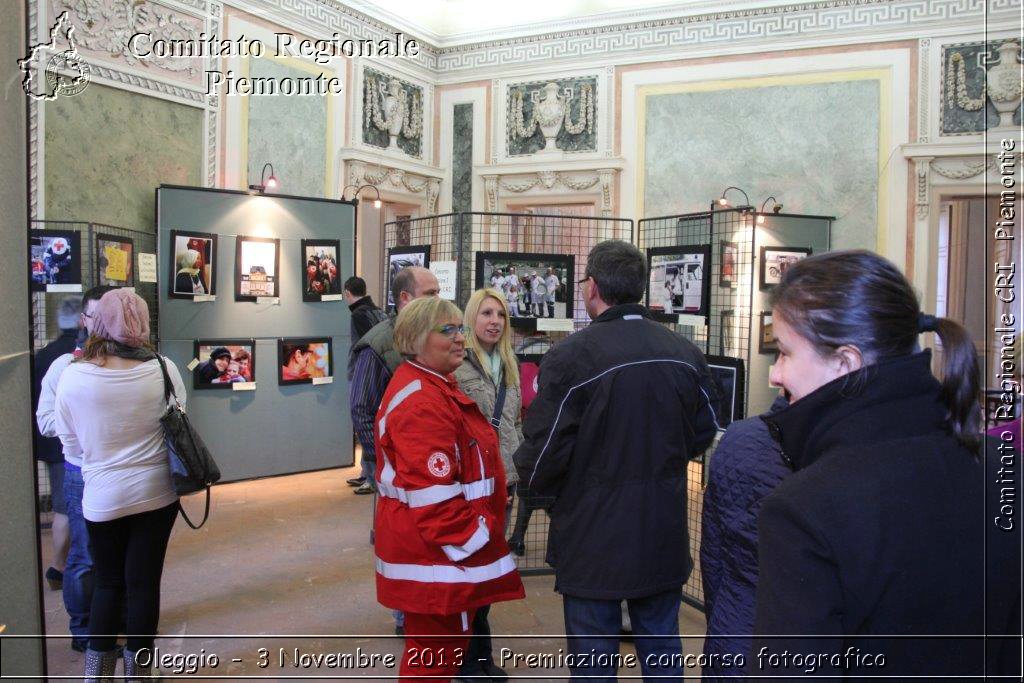 Oleggio - 3 Novembre 2013 - Premiazione concorso fotografico - Comitato Regionale del Piemonte