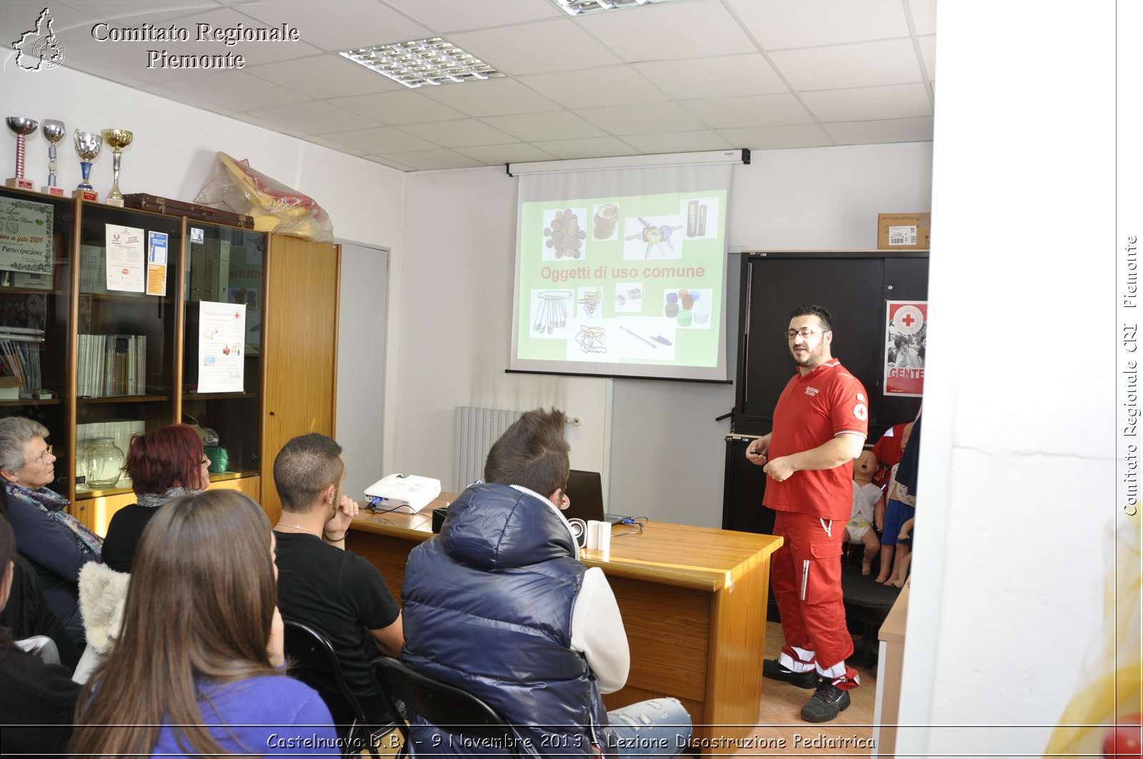 Castelnuovo D.B. - 9 Novembre 2013 - Lezione Disostruzione Pediatrica - Comitato Regionale del Piemonte