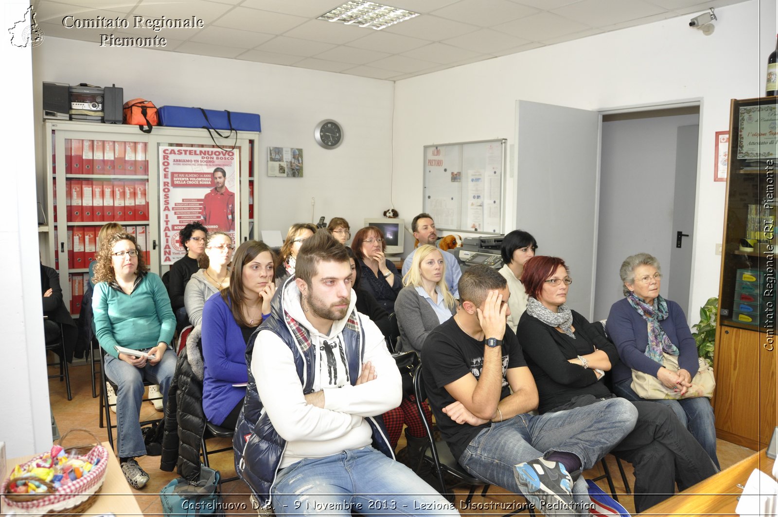 Castelnuovo D.B. - 9 Novembre 2013 - Lezione Disostruzione Pediatrica - Comitato Regionale del Piemonte