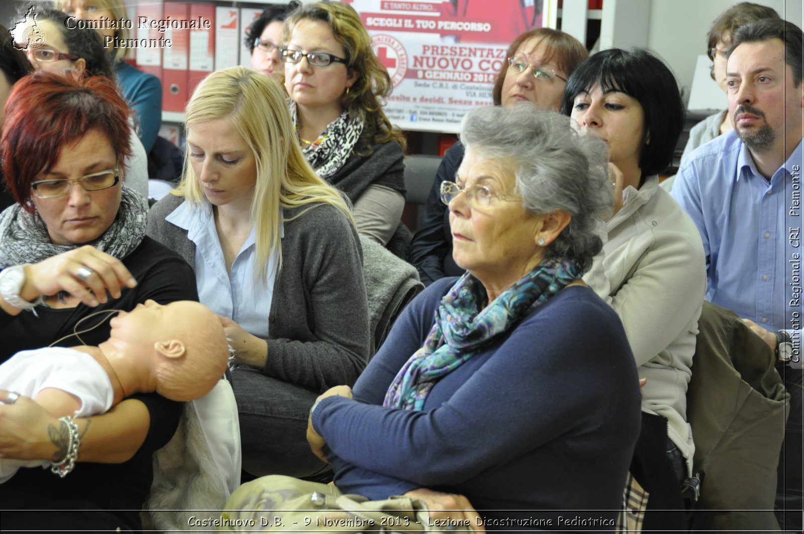 Castelnuovo D.B. - 9 Novembre 2013 - Lezione Disostruzione Pediatrica - Comitato Regionale del Piemonte