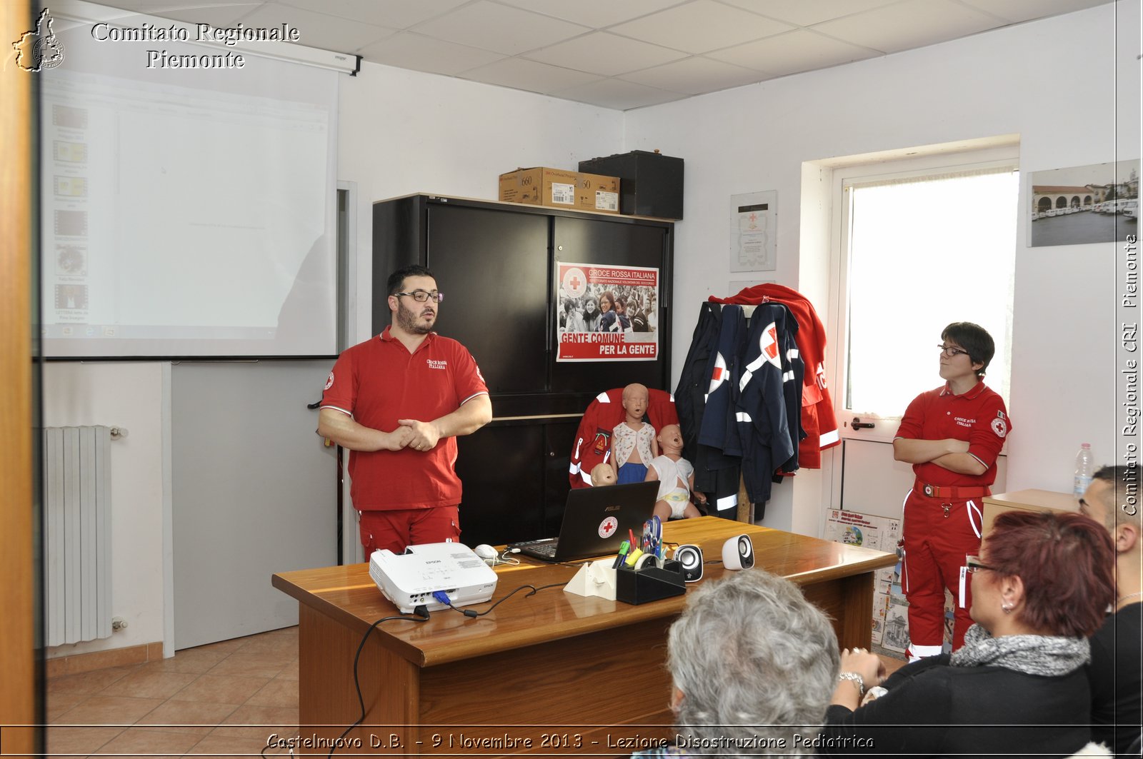 Castelnuovo D.B. - 9 Novembre 2013 - Lezione Disostruzione Pediatrica - Comitato Regionale del Piemonte