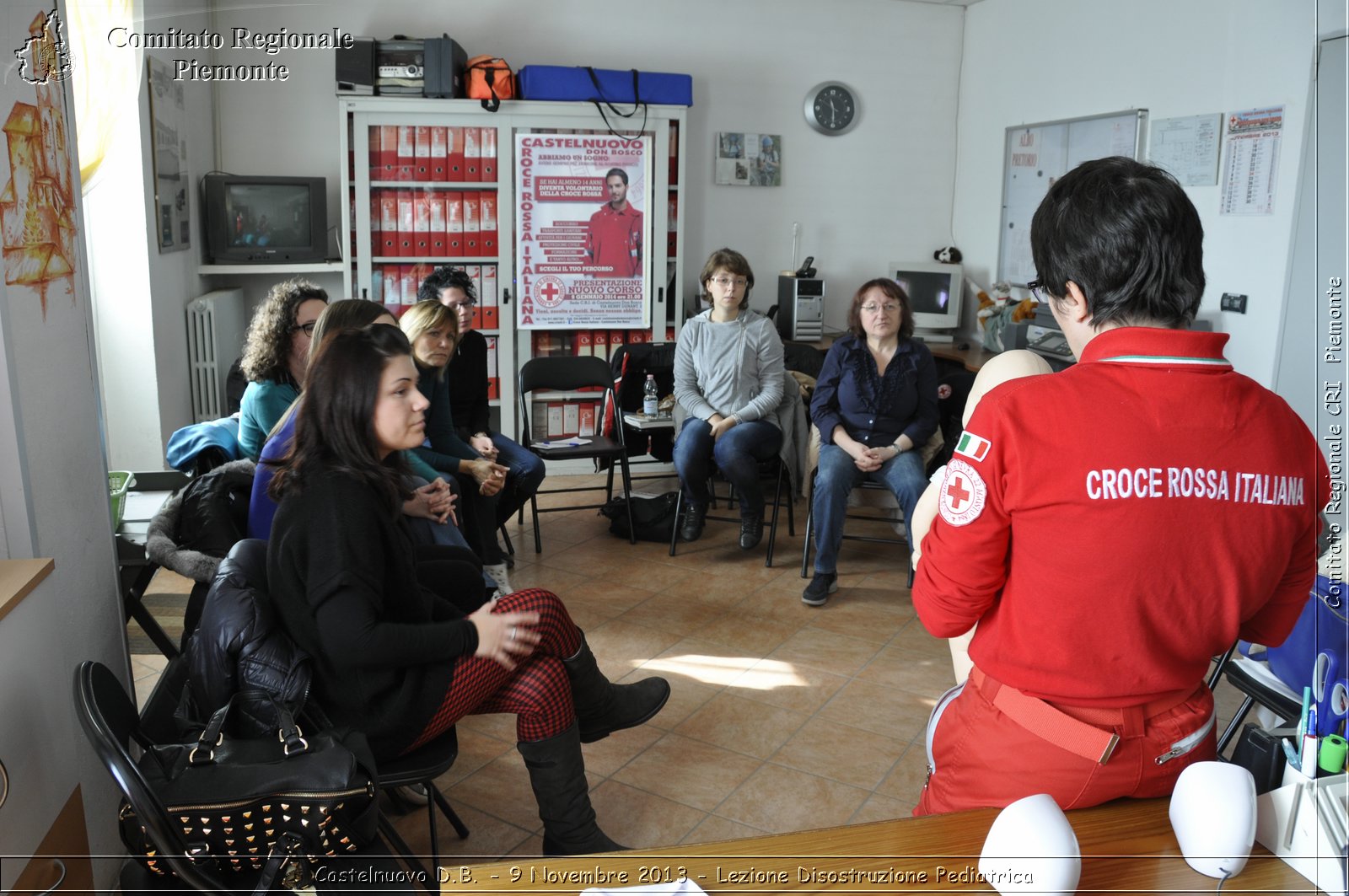 Castelnuovo D.B. - 9 Novembre 2013 - Lezione Disostruzione Pediatrica - Comitato Regionale del Piemonte