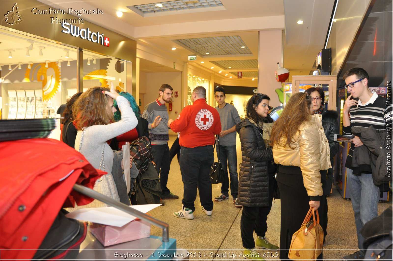 Grugliasco - 1 Dicembre 2013 - Stand Up Against AIDS - Comitato Regionale del Piemonte