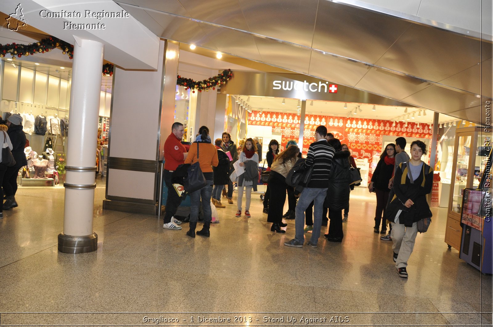 Grugliasco - 1 Dicembre 2013 - Stand Up Against AIDS - Comitato Regionale del Piemonte