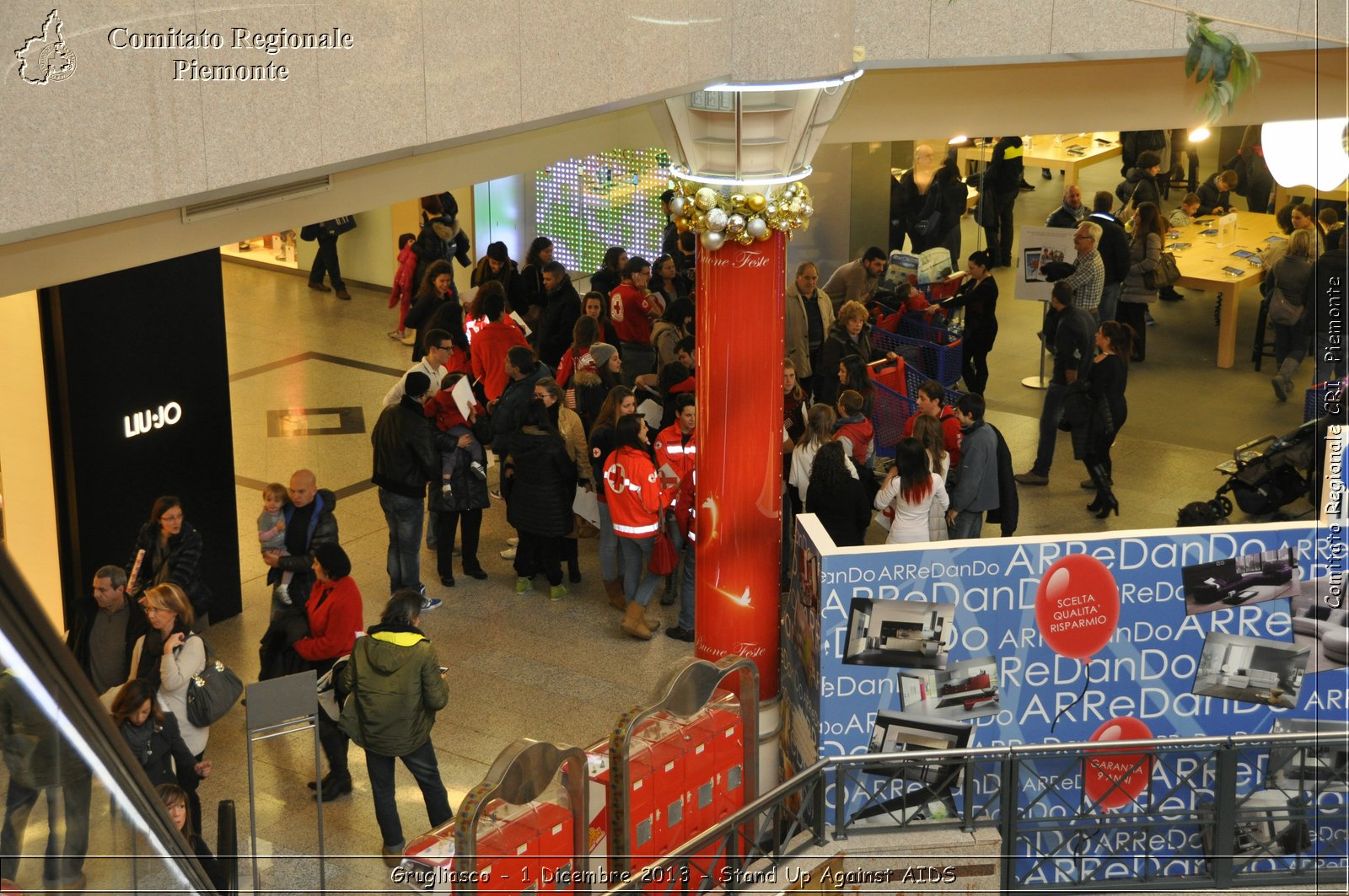 Grugliasco - 1 Dicembre 2013 - Stand Up Against AIDS - Comitato Regionale del Piemonte