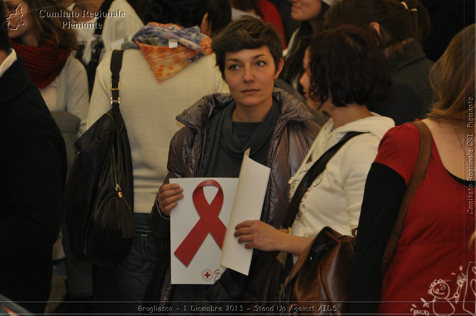 Grugliasco - 1 Dicembre 2013 - Stand Up Against AIDS - Comitato Regionale del Piemonte