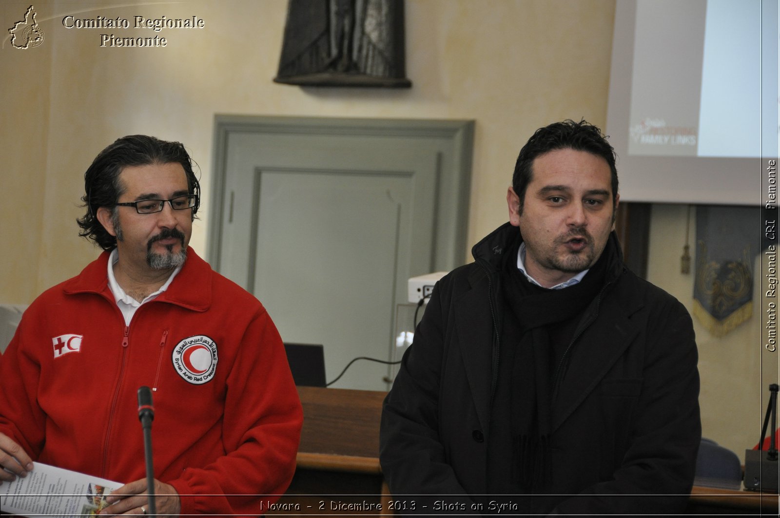 Novara - 2 Dicembre 2013 - Shots on Syria - Comitato Regionale del Piemonte