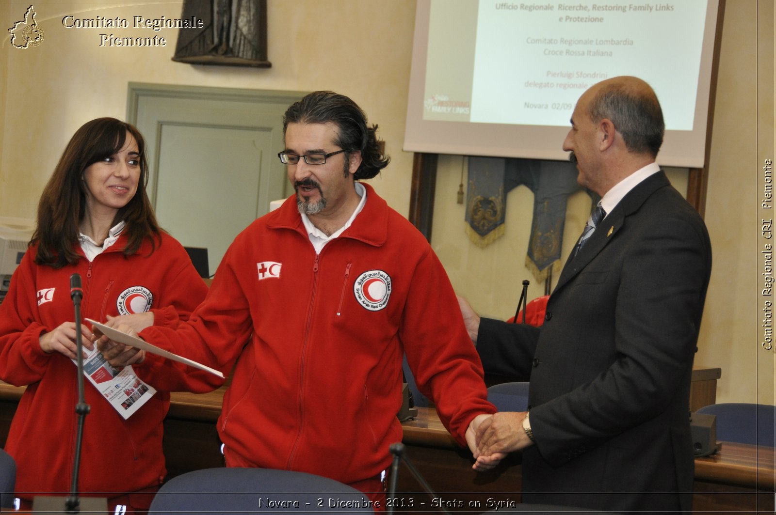 Novara - 2 Dicembre 2013 - Shots on Syria - Comitato Regionale del Piemonte