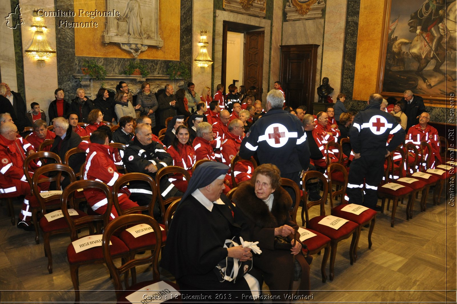 Cuneo - 12 Dicembre 2013 - Premiazione Volontari - Comitato Regionale del Piemonte