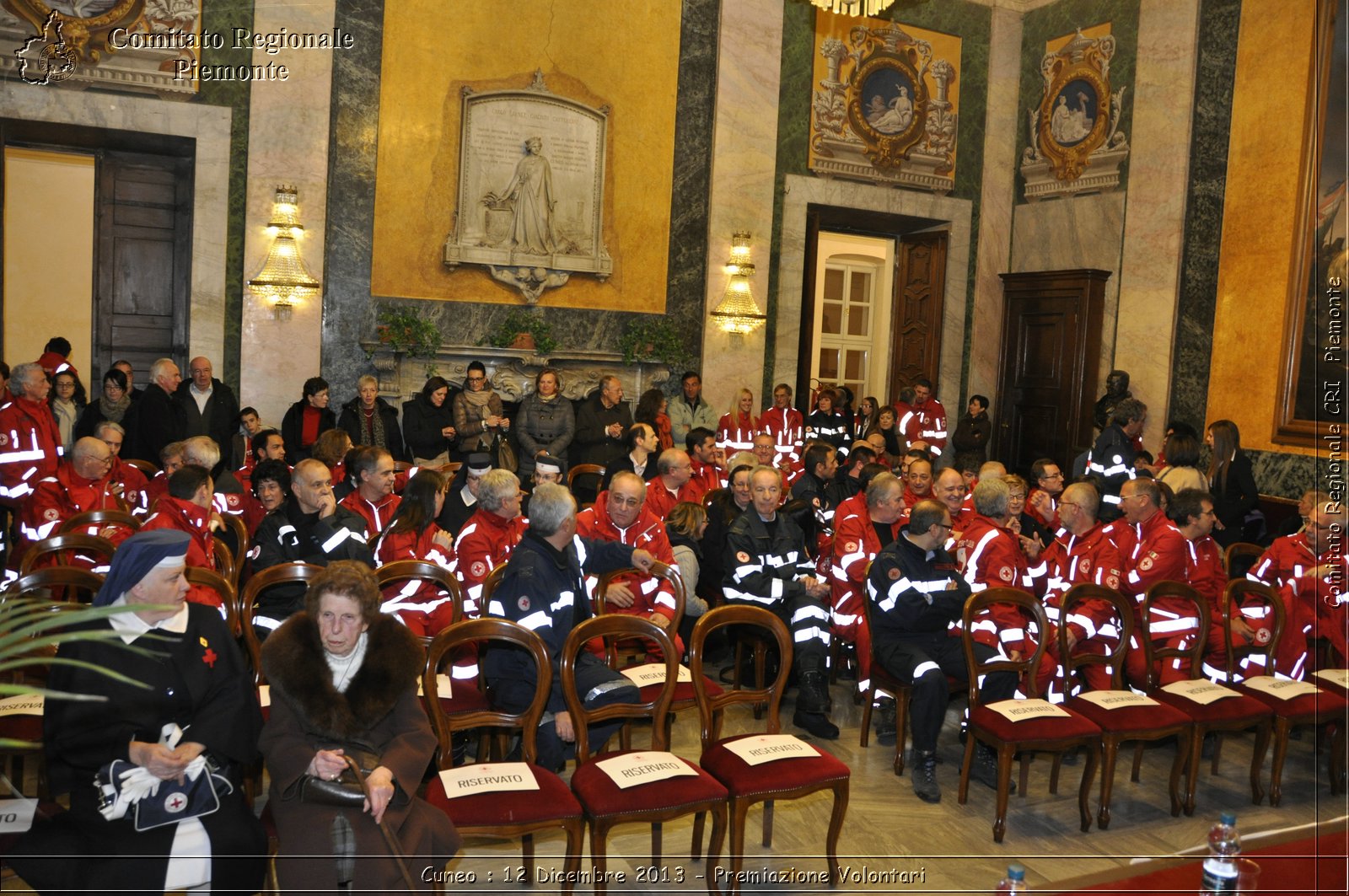 Cuneo - 12 Dicembre 2013 - Premiazione Volontari - Comitato Regionale del Piemonte