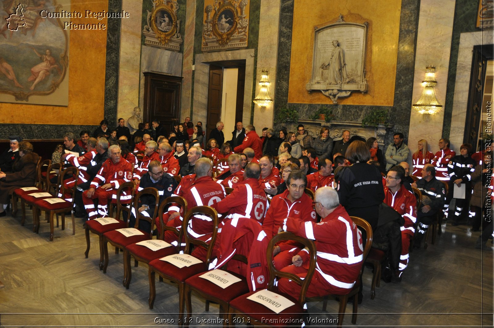 Cuneo - 12 Dicembre 2013 - Premiazione Volontari - Comitato Regionale del Piemonte