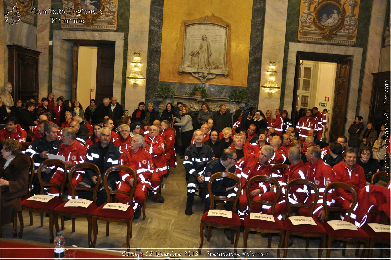 Cuneo - 12 Dicembre 2013 - Premiazione Volontari - Comitato Regionale del Piemonte