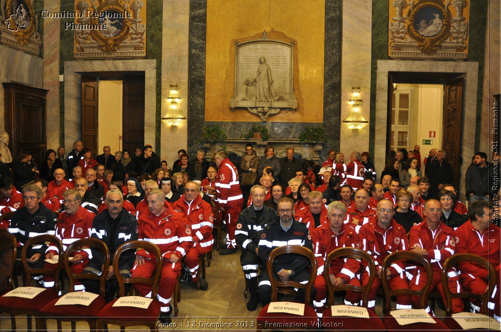 Cuneo - 12 Dicembre 2013 - Premiazione Volontari - Comitato Regionale del Piemonte