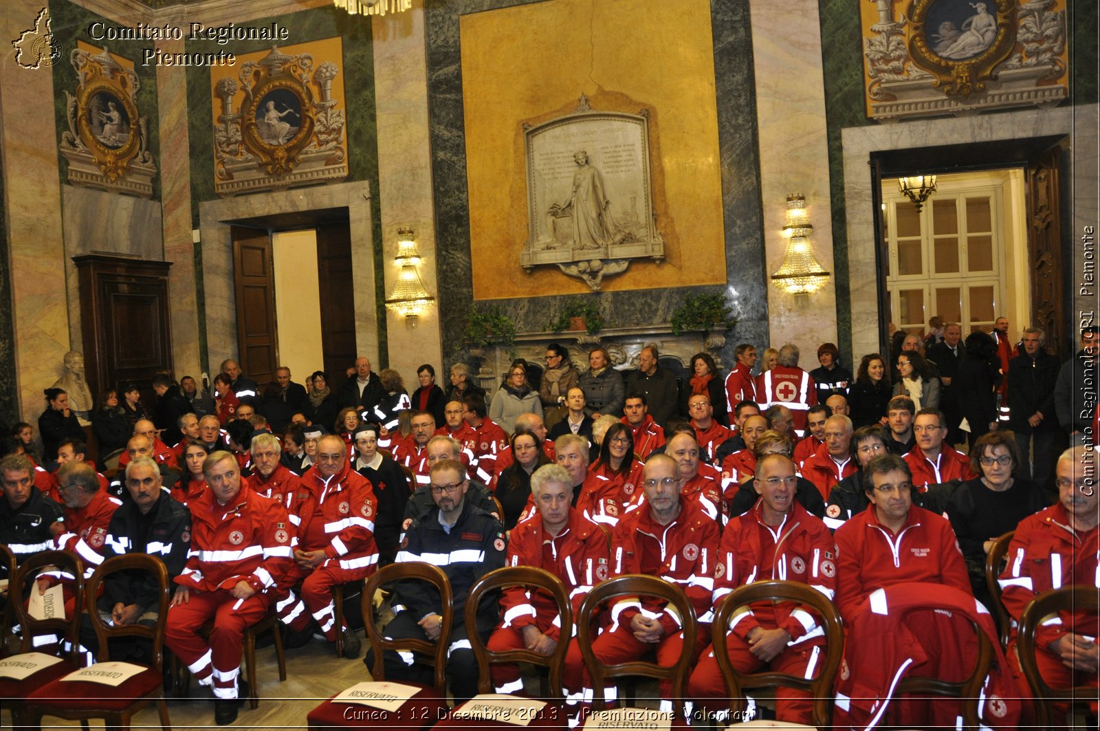 Cuneo - 12 Dicembre 2013 - Premiazione Volontari - Comitato Regionale del Piemonte