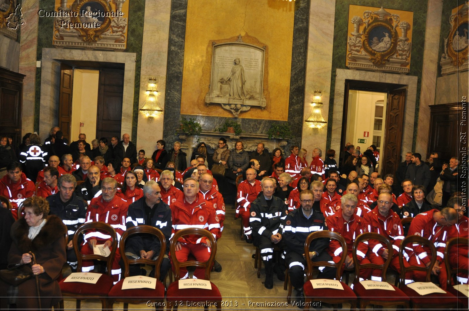 Cuneo - 12 Dicembre 2013 - Premiazione Volontari - Comitato Regionale del Piemonte