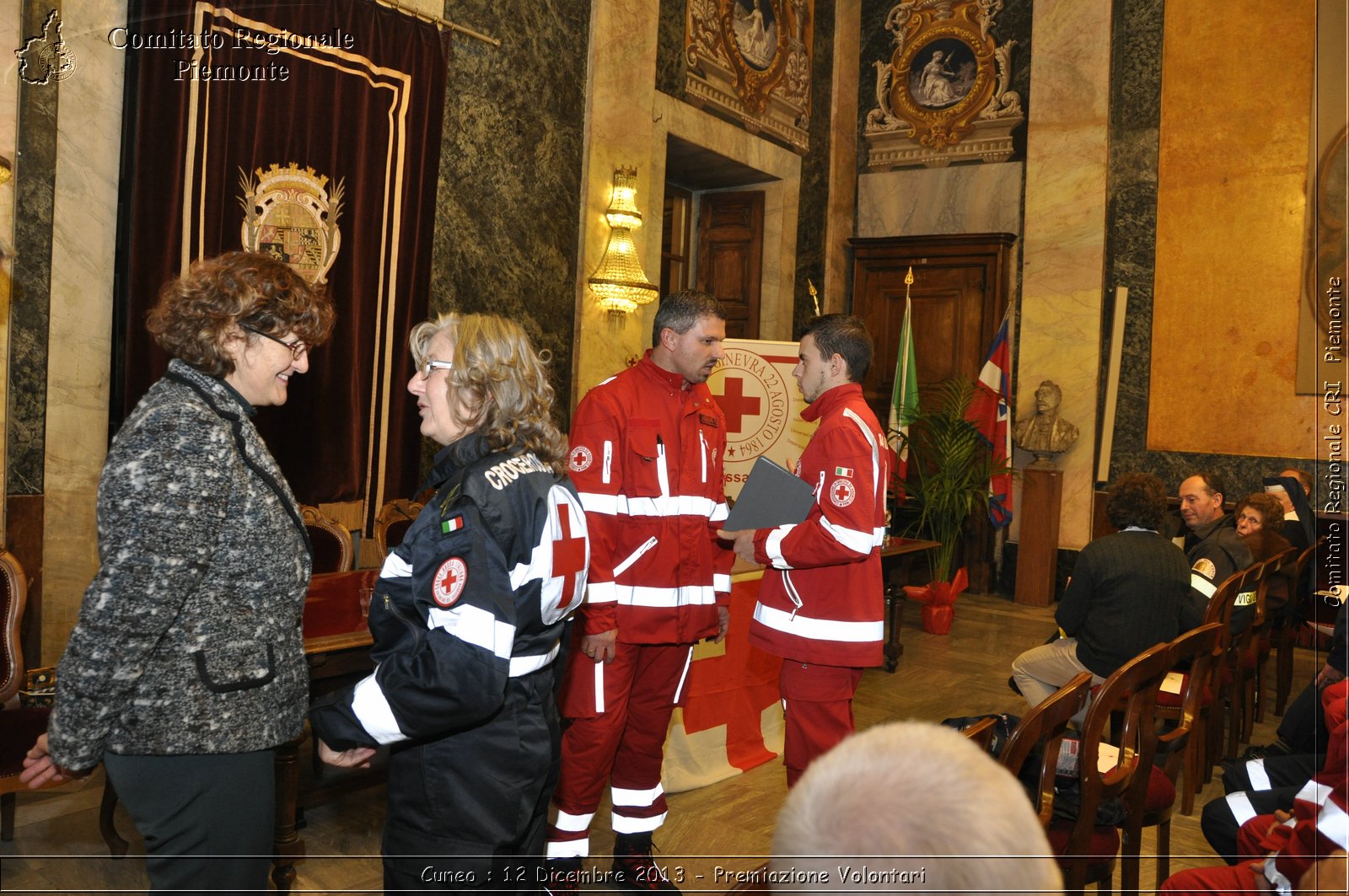 Cuneo - 12 Dicembre 2013 - Premiazione Volontari - Comitato Regionale del Piemonte