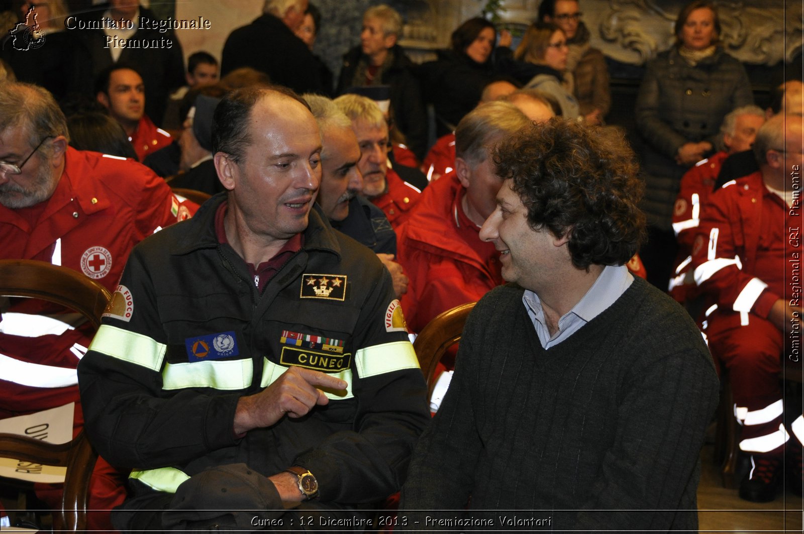 Cuneo - 12 Dicembre 2013 - Premiazione Volontari - Comitato Regionale del Piemonte